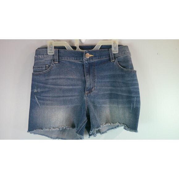 Forever 21 Cut off Jean Shorts Juniors Plus 18 - Picture 1 of 4